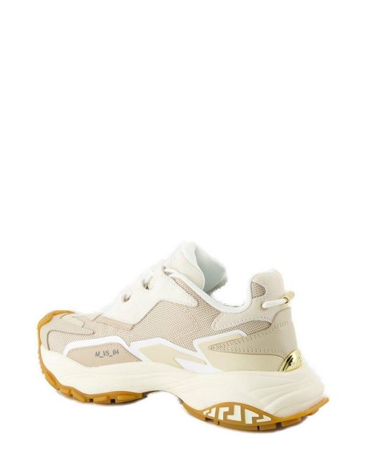 Versace White Mercury M_Vs_04 Lace-Up Sneakers