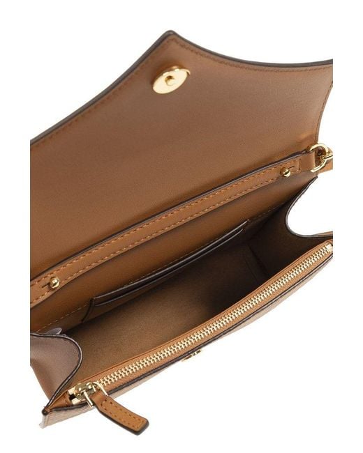 MCM Brown ‘Diamond’ Shoulder Bag