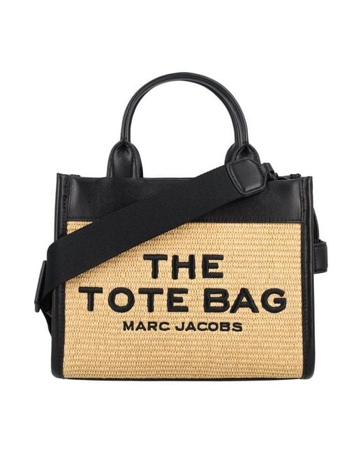 Marc Jacobs Black 'the Woven Mini Tote Bag'