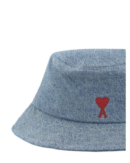 AMI Blue Logo's Bucket Hat