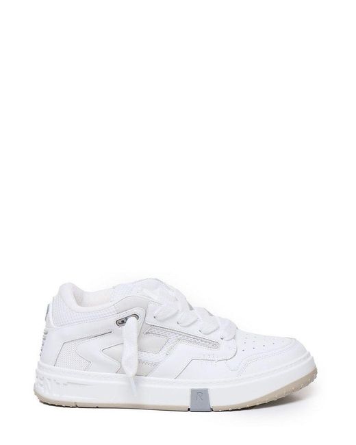 Represent White Reptor 2 Lace-Up Sneakers for men