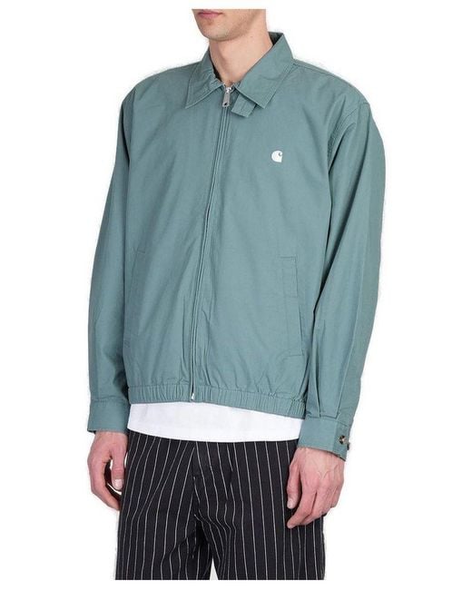 Carhartt Blue Duke Zipped Jacket for men