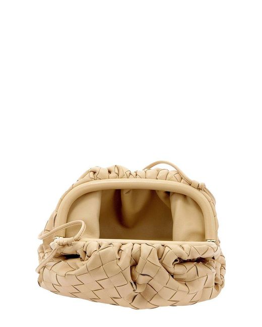 Bottega Veneta Natural The Mini Pouch Bag