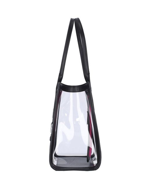 Marc Jacobs White Transparent Medium Tote Bag