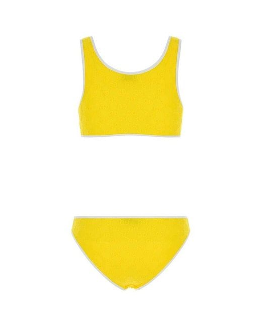 Gucci Yellow Swimsuits