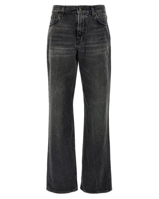 Haikure Gray Korea Spider Denim Jeans