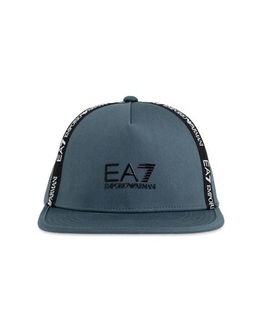 EA7 Blue Logo Series Baseball Cap for men