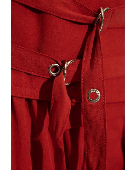 Isabel Marant Red Shorts 'Heidi'