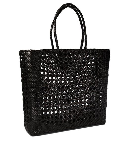 Dragon Diffusion Black Ns Cannage Tote Bag