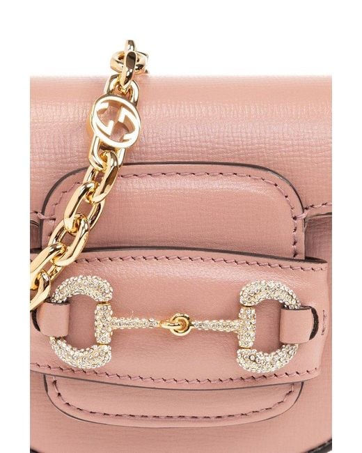 Gucci Pink 'horsebit 1955' Belt Bag,