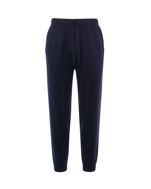 Mc2 Saint Barth Blue Drawstring Jogger Pants for men