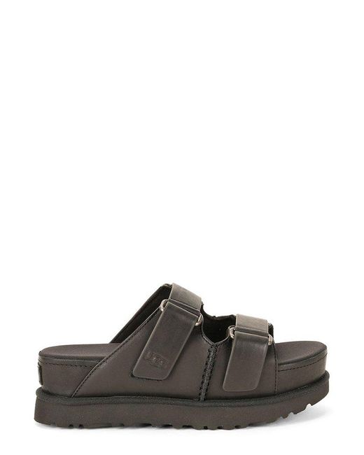 Ugg Brown Goldenstar Hi Slides