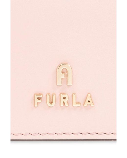 Furla Pink 'camelia Small' Card Holder,