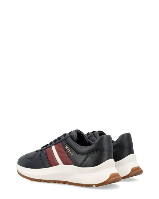 Bally Black Outline Low-top Sneakers for men
