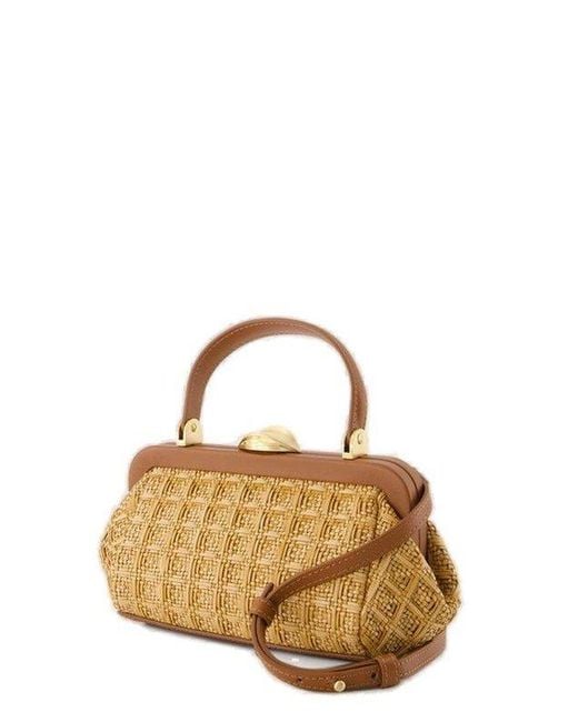 Cult Gaia Brown Zuma Crossbody Bag