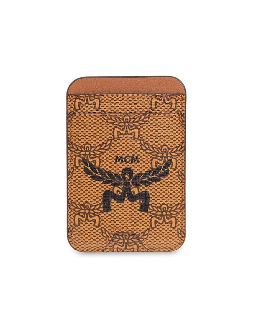 MCM Brown Card Case,