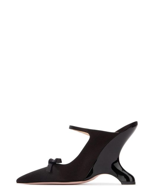 prada bow mule