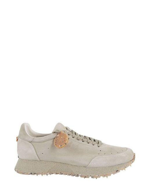 Barracuda Gray Lace-Up Sneakers for men