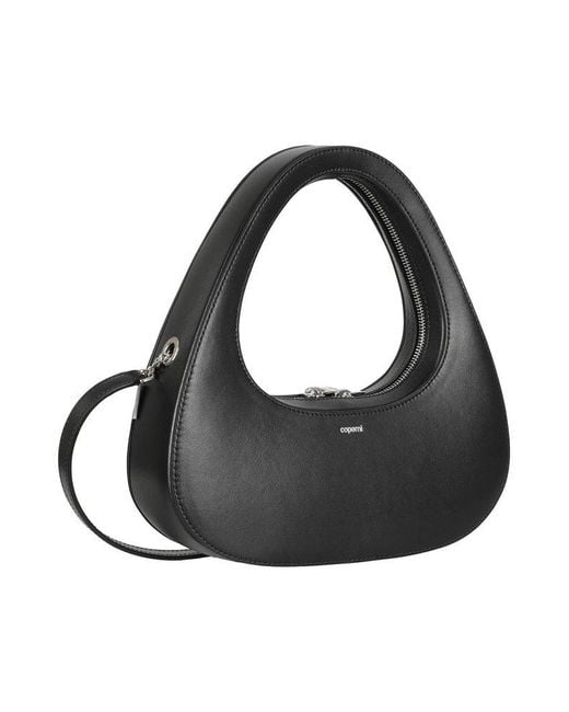 Coperni Black Crossbody Baguette Swipe Bag