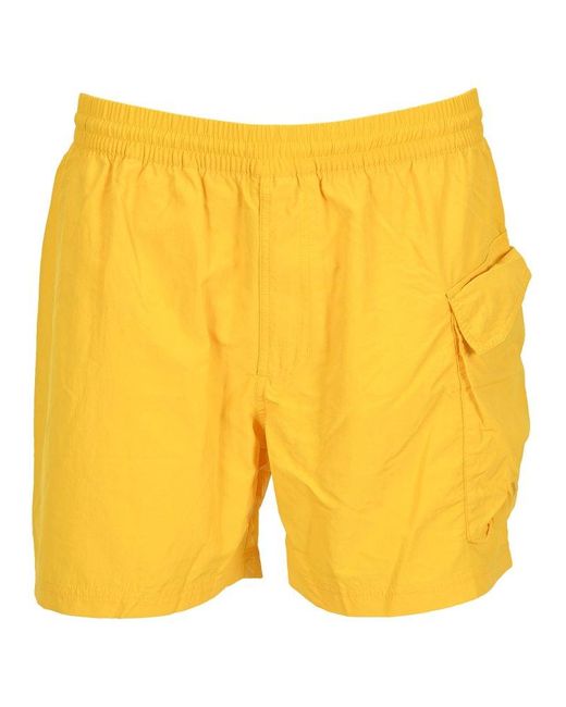 Y-3 Yellow Utility Swim Shorts for men