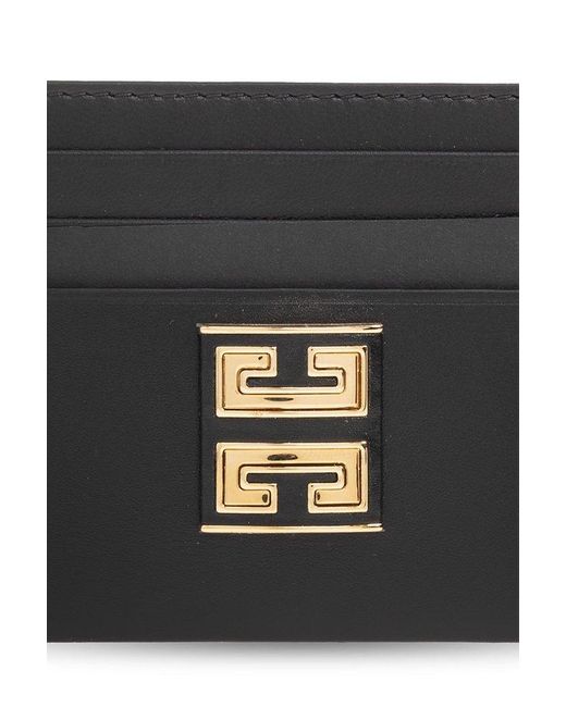 Givenchy Black 4g Plaque Cardholder