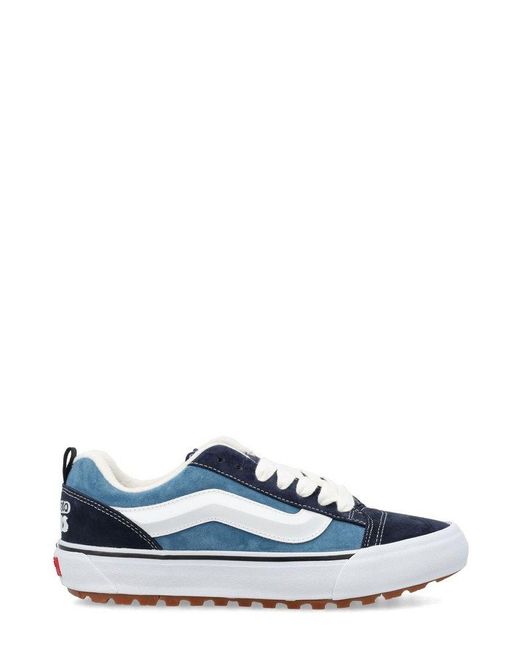 Vans Blue Knu Skool Lace-up Sneakers