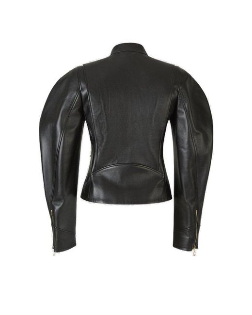 Chloé Black Biker Leather Jacket