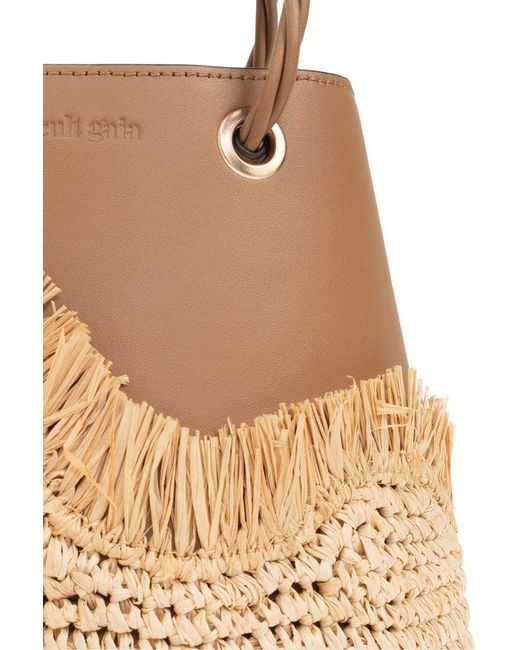 Cult Gaia Natural Jojo Handbag,