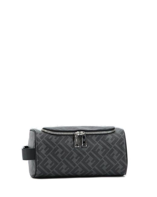 Mens Bags Toiletry bags and wash bags Save 3% DSquared² Leather Logo Toiletry Bag in Black for Men 
