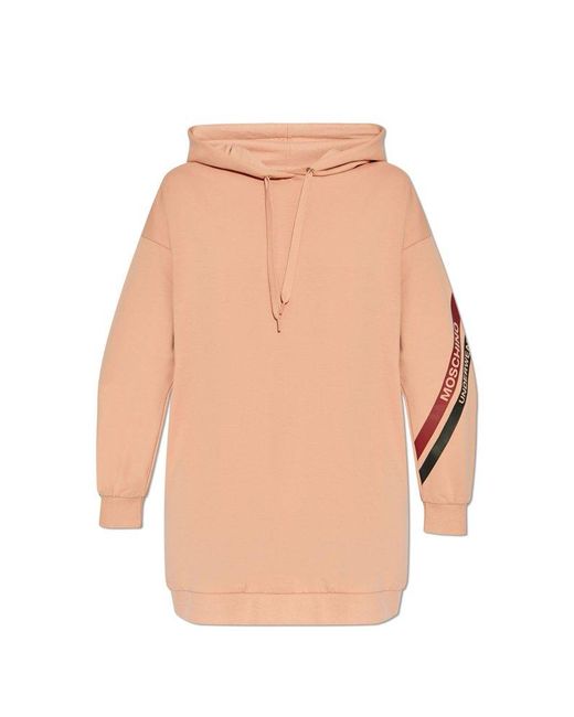 Moschino White Sweatshirt From The Underwear Line,