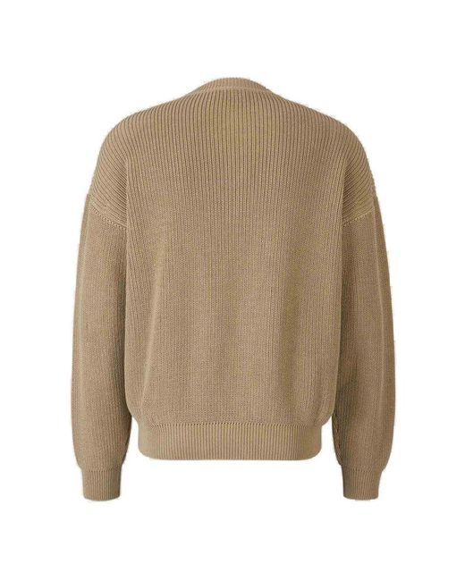 Loro Piana Natural Umi Knitted Jumper for men