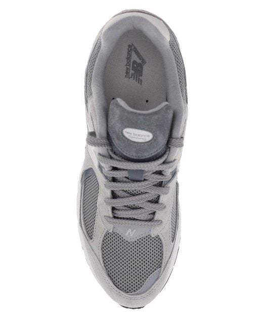 New Balance Gray 2002r Lace-up Sneakers for men