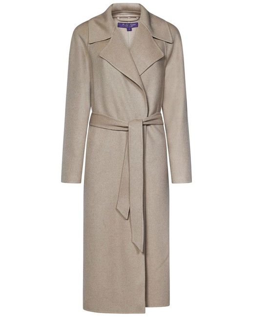 Ralph Lauren Natural Leonarda Coat