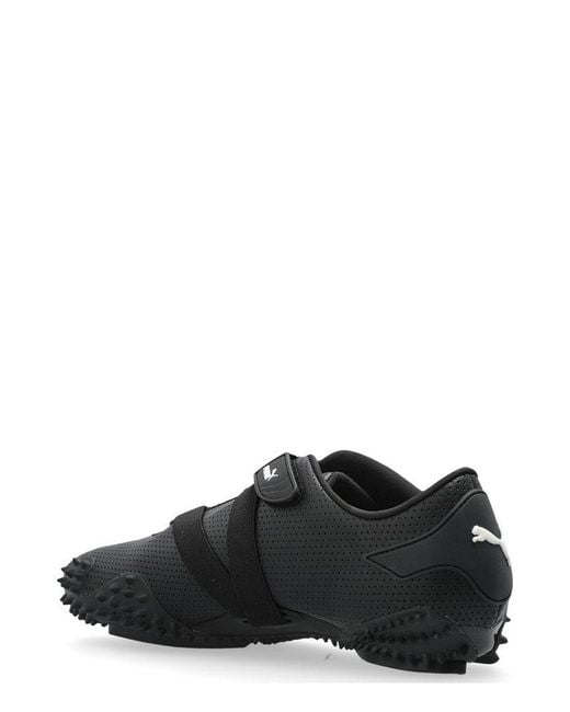 PUMA Black Mostro Perforated Sneakers for men
