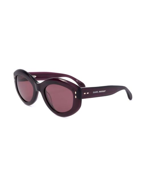 Isabel Marant Purple Cat-eye Sunglasses