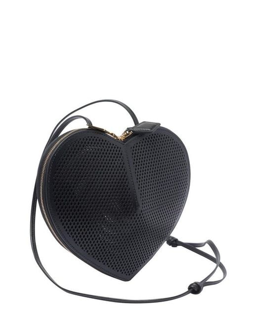Alaïa Black The Heart Shoulder Bag