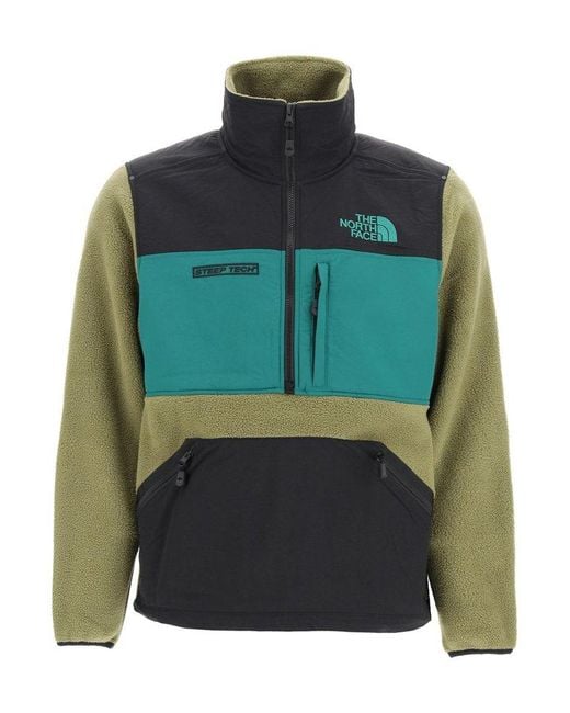 The North Face Multicolor Steep Tech Half Zip Fleece Sweater for men