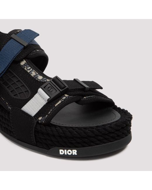 Dior Atlas Sandals in Black for Men | Lyst