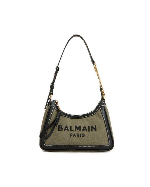 Balmain Brown 'b-army' Shoulder Bag