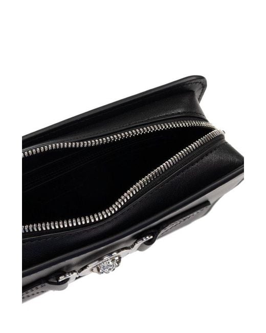 Versace Black 'medusa Biggie' Shoulder Bag, for men