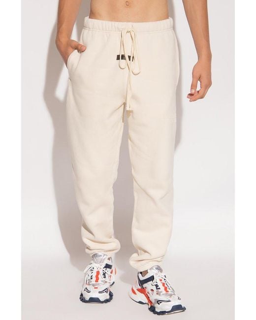 Fear Of God Natural Sweatpants With Logo for men