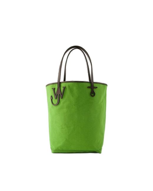 J.W. Anderson Green Anchor Tall Tote Bag