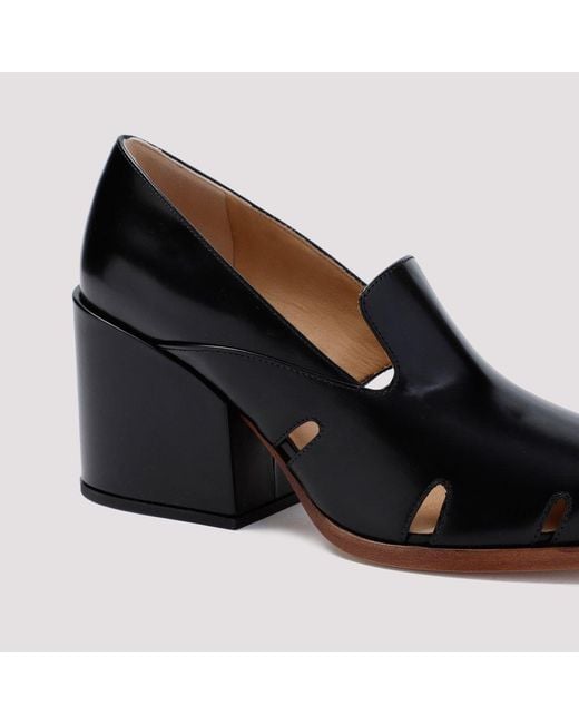 Gabriela Hearst Black Block Heel Pumps
