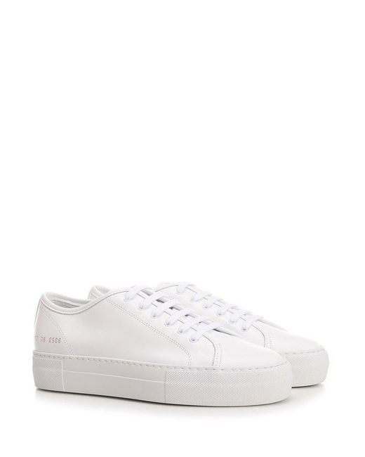 tournament low top sneaker common projects