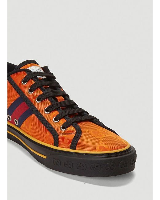 Orange Gucci Shoes - designsforstyle