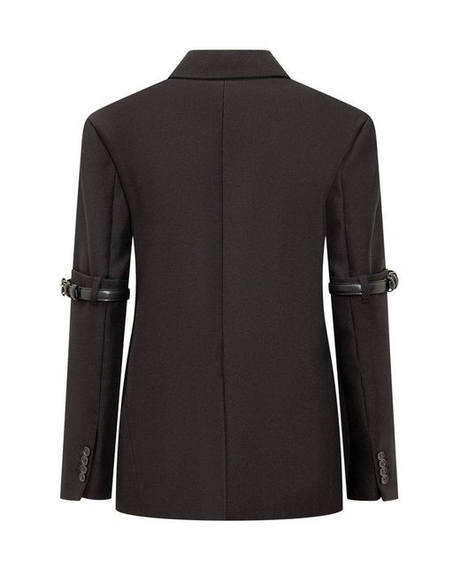 【関税込み】Coperni ブラック Pleated Ribbon ジャケット Coperni Long Sleeve Casual Jacket In Black | ModeSens