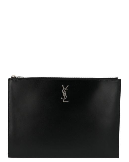 ysl black monogram bag
