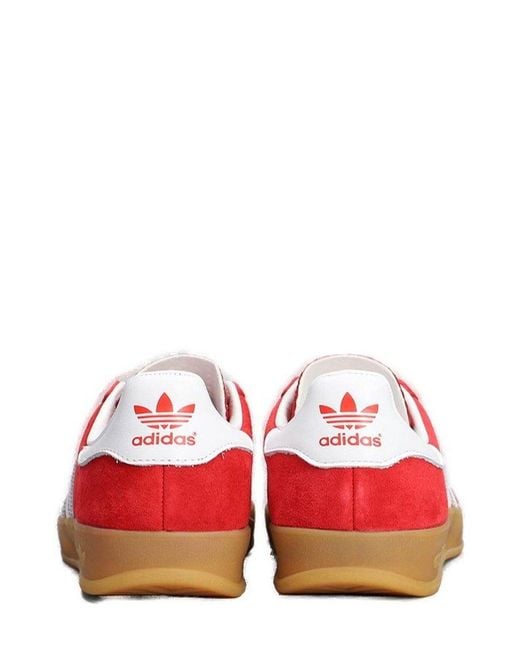 Adidas Originals Red Gazelle Indoor Low-top Sneakers