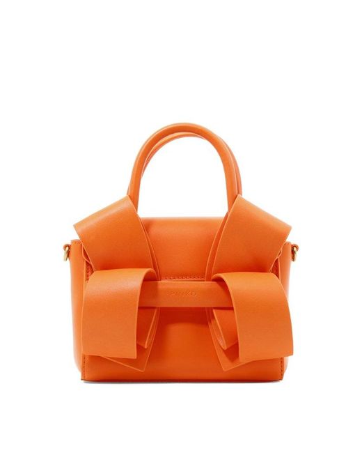 Pinko Orange Aika Baby Shoulder Bag