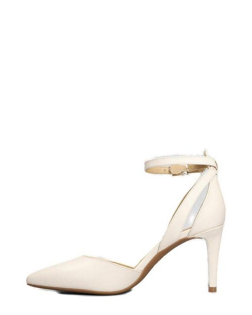 MICHAEL Michael Kors Natural Pointed Toe Buckled Pumps